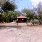 Lindsey enjoying a sorta cold Imperial