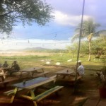 Cornhole on the beach?! Yes, please!
