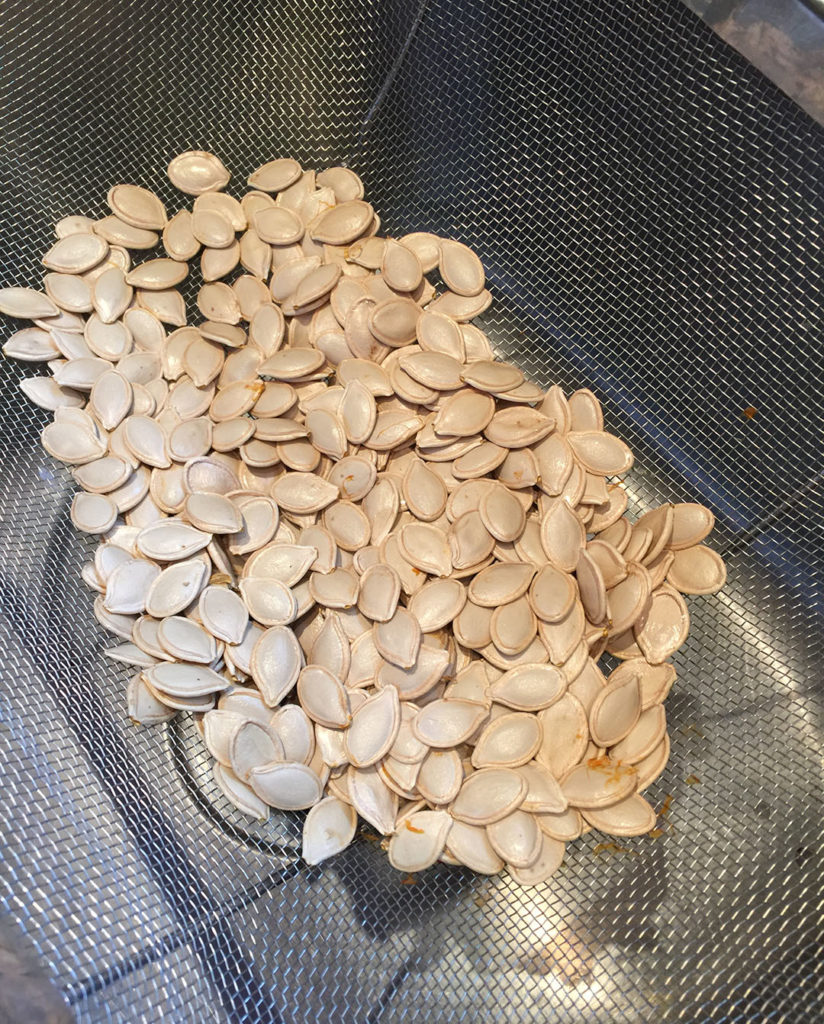 Smoked Bacon Pumpkin Seeds Recipe for Halloween