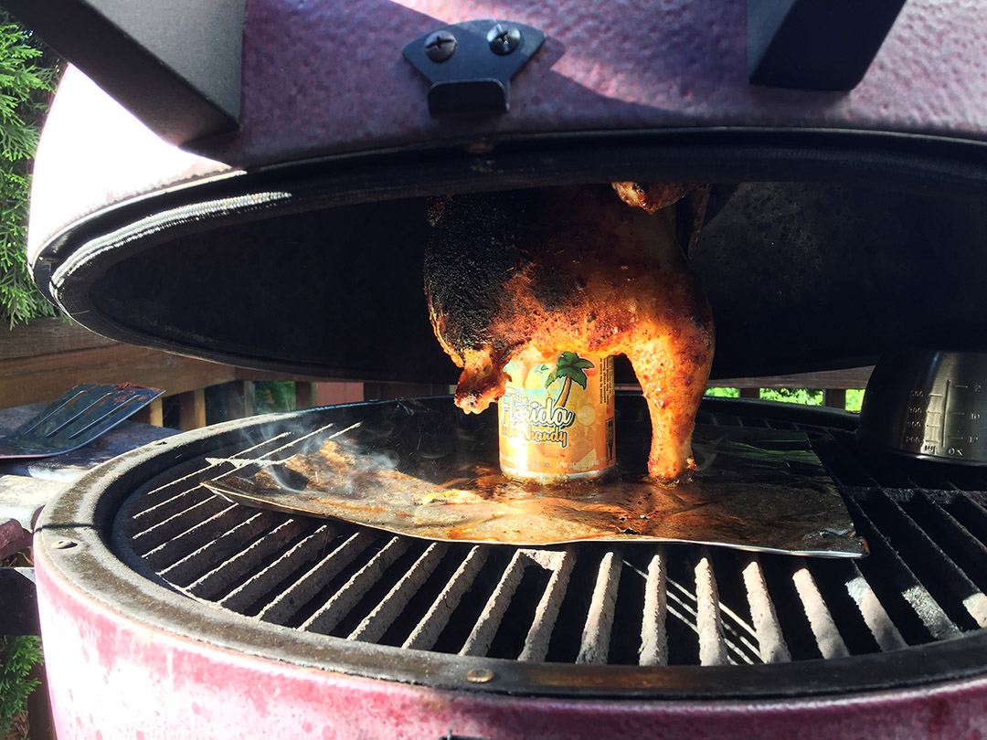 craft beer can chicken